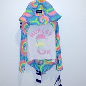 Hurley 3T- Girls Rashguard